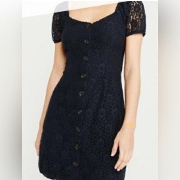 Abercrombie & Fitch Navy Blue Dress - size small - Picture 2 of 4